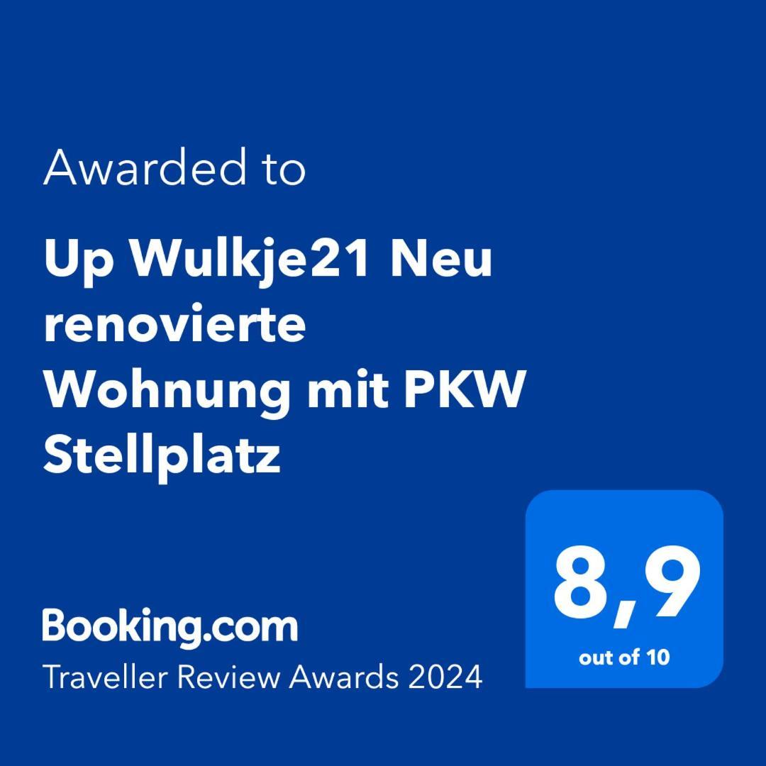 Up Wulkje21 Neu Renovierte Wohnung Mit Pkw Stellplatz Emden Eksteriør billede